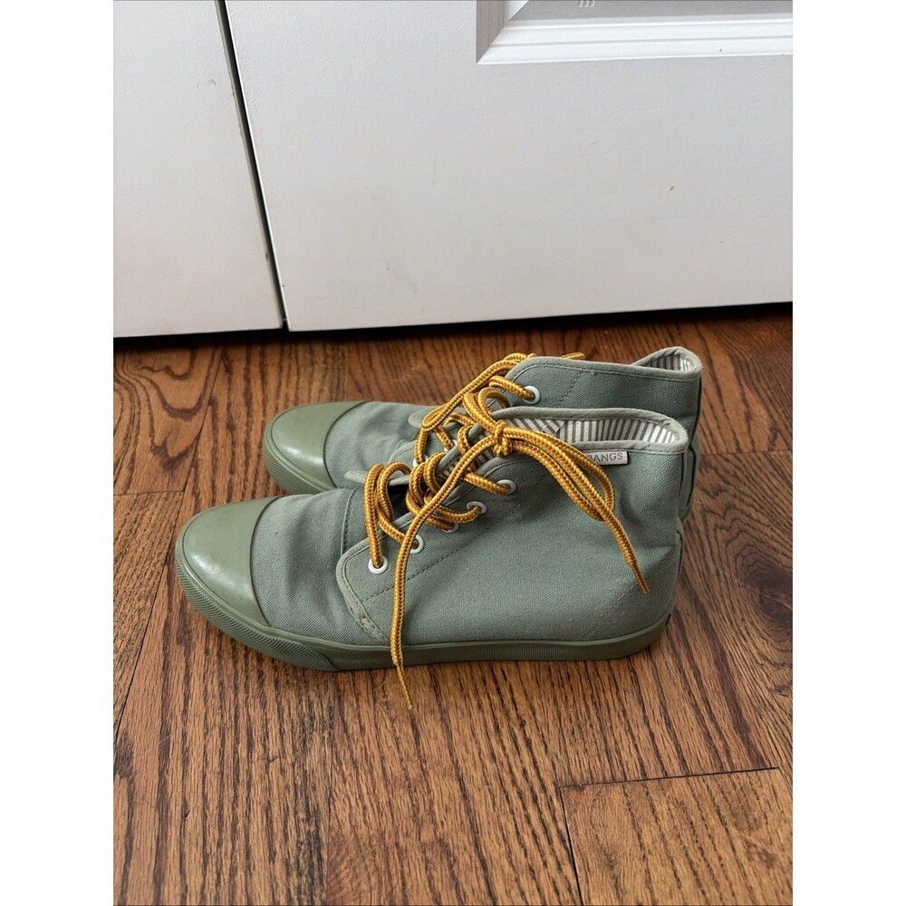 Bangs Sneakers US Women’s 8 Canvas High Top Casual Hipster Shoes Size 8 - Picture 4 of 7